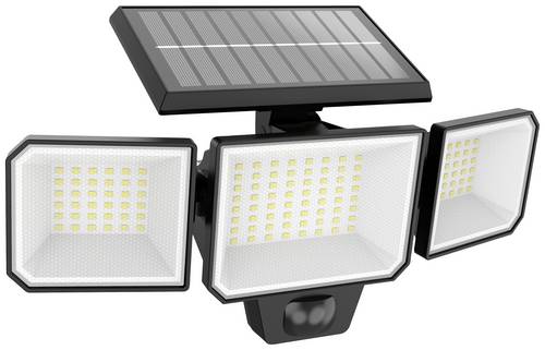 Philips LED Nysil 8720169269156 Solar-Wandstrahler mit Bewegungsmelder 8.7W Leuchtfarben: Kaltweiß
