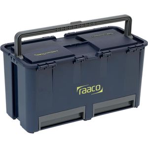 Raaco Werkzeugkoffer Compact 27, 136587, leer, Kunststoff Klappkoffer