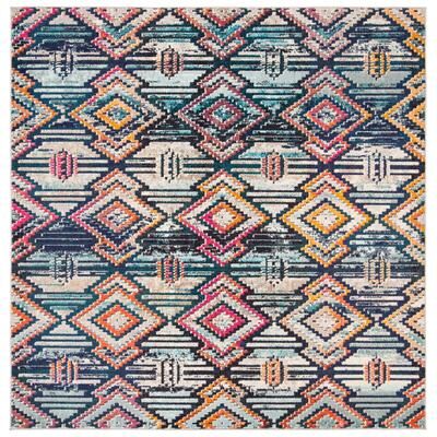 SAFAVIEH Madison Ramije Boho Diamond Tribal Rug