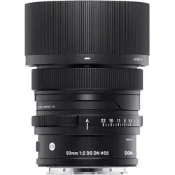 Sigma 50mm f/2 DG DN Contemporary, Sony-E (Sony E, Vollformat), Objektiv, Schwarz