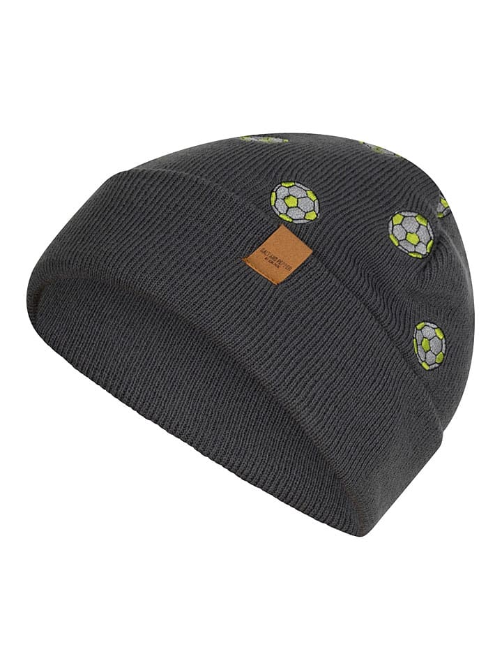 Salt and Pepper Beanie in Anthrazit - 51 cm