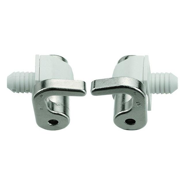 Heusser Fanghaken mit Briden weiss (2 Stk.) (282650)