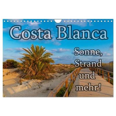 Costa Blanca - Sonne, Strand und mehr (Wandkalender 2027 DIN A4 quer), CALVENDO Monatskalender