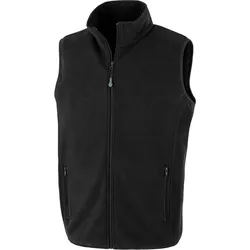Result Genuine Recycled Herren Fleece Gilet Bodywarmer R904X black S
