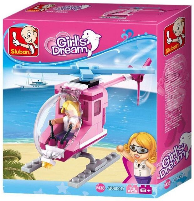 Girls Dream-Helicopter 78 pcs - Sluban