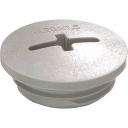 Wiska 10064662 EVS 32 Verschlussschraube schlagfest M32 M32 Kunststoff Grau (RAL 7001) 100 St.