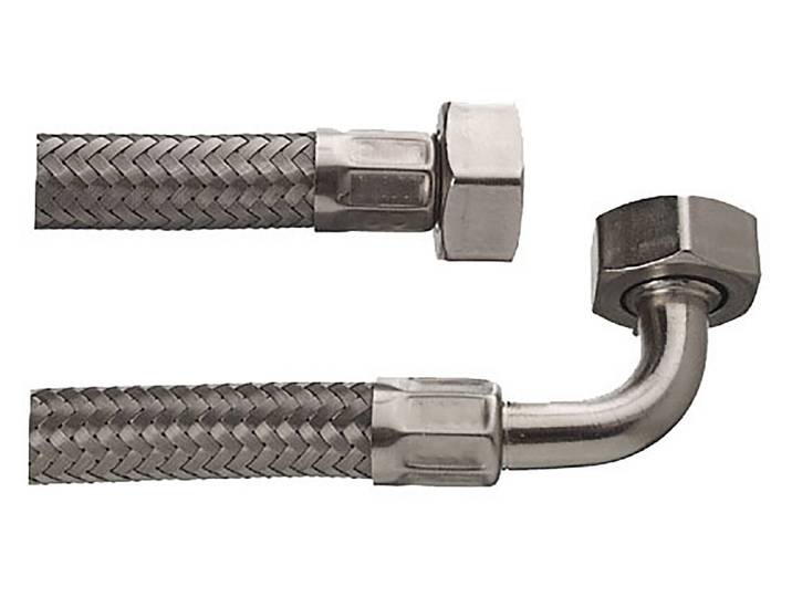 Cornat Waschmaschinen-Zulaufschlauch Edelstahl 2.5 m