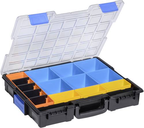 Allit EuroPlus Pro K44/15 Sortimentskoffer (B x H x T) 440 x 76 x 355mm Anzahl Fächer: 15 Inhalt 1St.