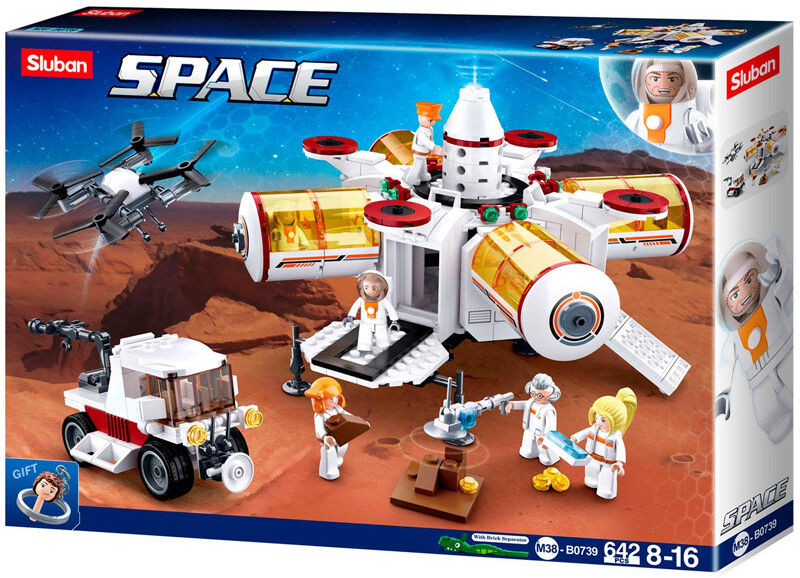 Space : Base spatiale 642 pcs - Sluban
