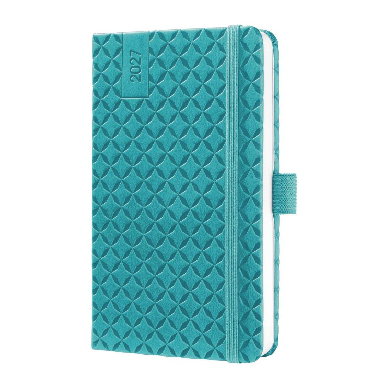 SIGEL Buchkalender Jolie 2027 ca. A6 Aqua Green, 1 St.