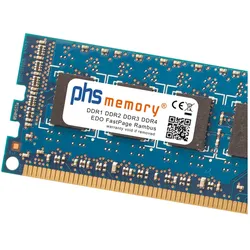 PHS-memory RAM passend für ASRock IMB-1711 (ASRock IMB-1711, 2 x 4GB), RAM Modellspezifisch