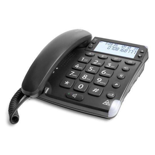 Doro Magna 4000 Analoges Telefon (Schwarz) 6377