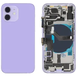 Kaputt.de iPhone 12 mini Gehäuse mit Backcover Violett (Apple iPhone 12 mini), Mobilgerät Ersatzteile, Violett