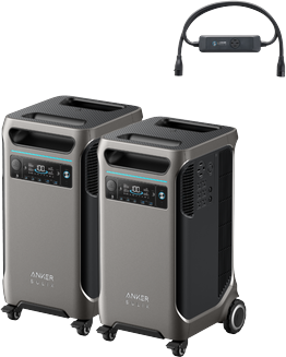 2× Anker SOLIX F3800 + Double Power Hub