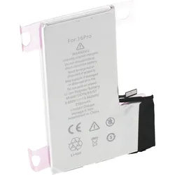 Akku passend für Apple iPhone 16 Pro Li-Polymer 3,89V 3582mAh 13,94Wh