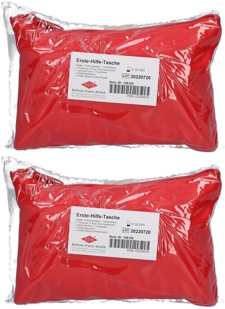 FRANK Erste Hilfe Tasche 2x 2x1 St