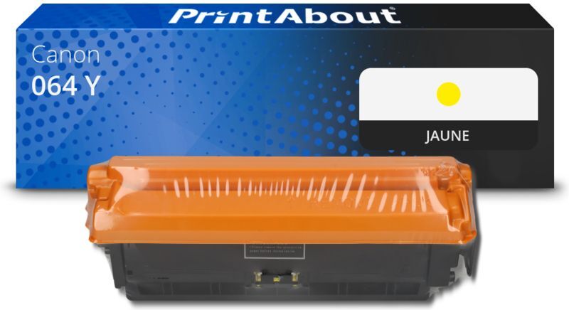 PrintAbout Toner compatible Canon 064 Y - Jaune Jaune