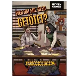 Hidden Games Wer hat Mr. Reed getötet? - Krimispiel (Deutsch, 2 - 6 Spieler)