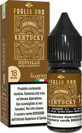 Dreamods Kentucky Deuville Foglia Oro Aroma Concentrato 10ml Tabacco