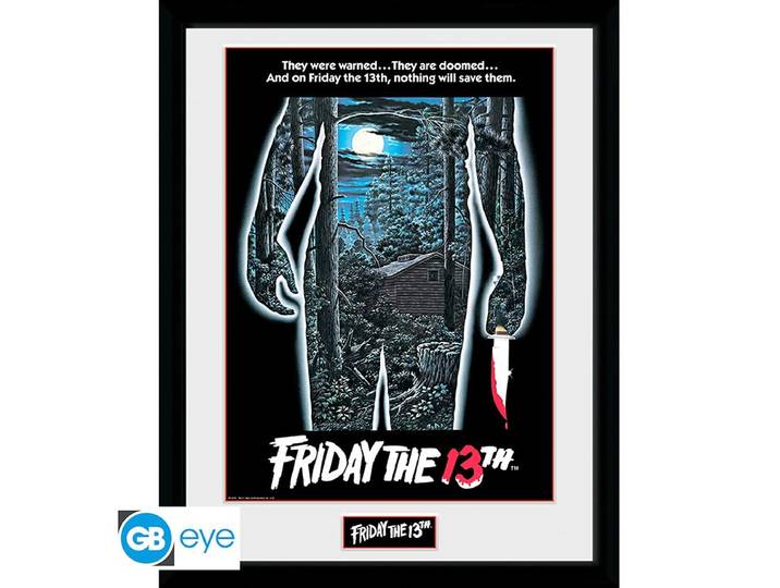 VENDREDI 13 Tirage encadré Film