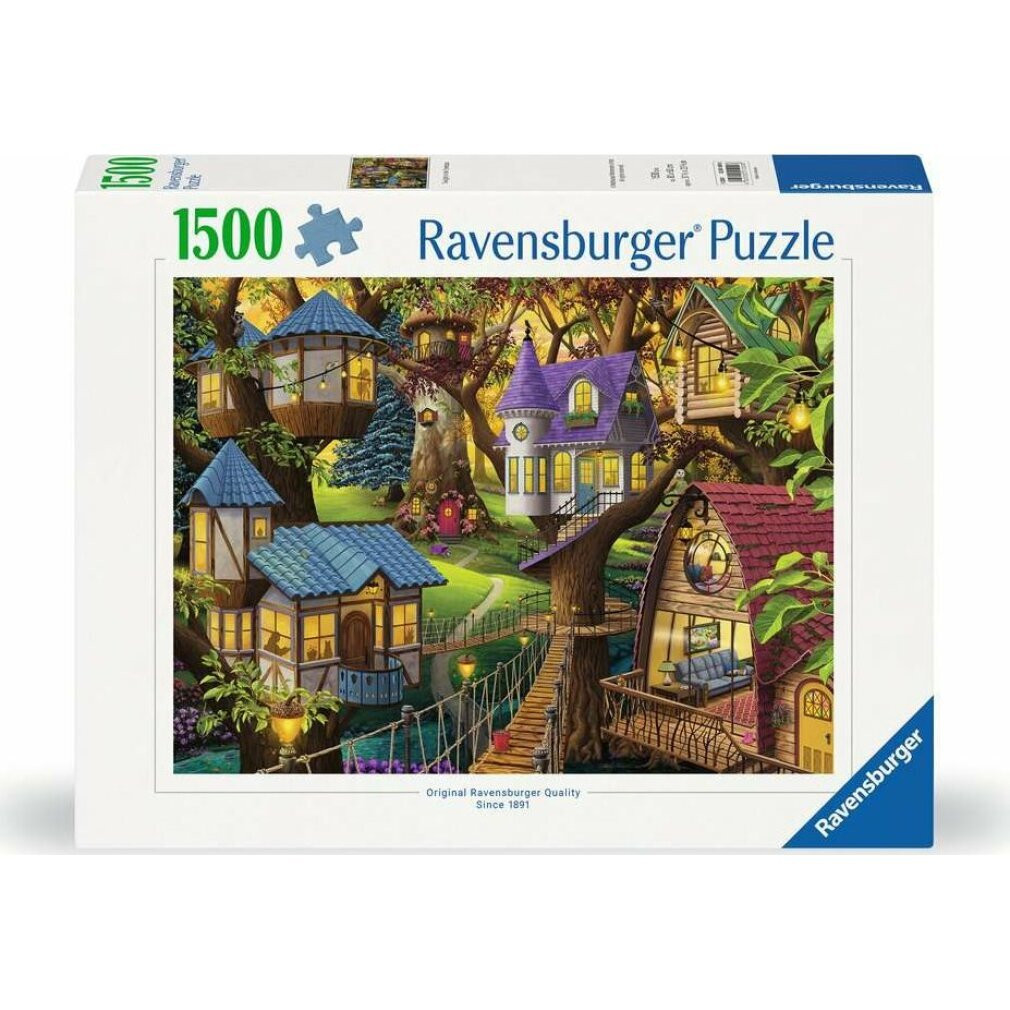 Ravensburger Puzzel Twilight in the Treetops door Nathanael Mortensen, 1500 stukjes