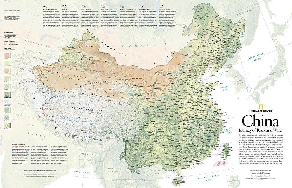 National Geographic Historic POD 2008 Chine, le voyage de la roche et de l'eau