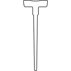 HSK Ersatzteile Einschubdichtung, Höhe 18, 5 mm, Länge 2.000 mm, Transparent, E100067-185-20-99 E100067-185-20-99