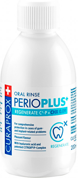Curaprox PerioPlus+ Regenerate Colutório 200ml