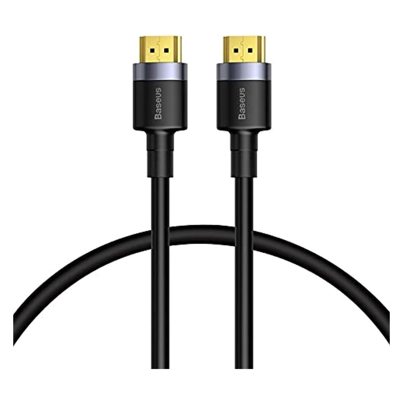 Baseus Cafule 4KHDMI Male To 4KHDMI Male Adapter Cable 1m Black (1 m) (CADKLF-E01)