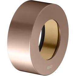 KEUCO Verlängerungs-Rosette für Ventile Unterputz, Rosettenform rund, 59551290281, Farbe: rotgold gebürstet