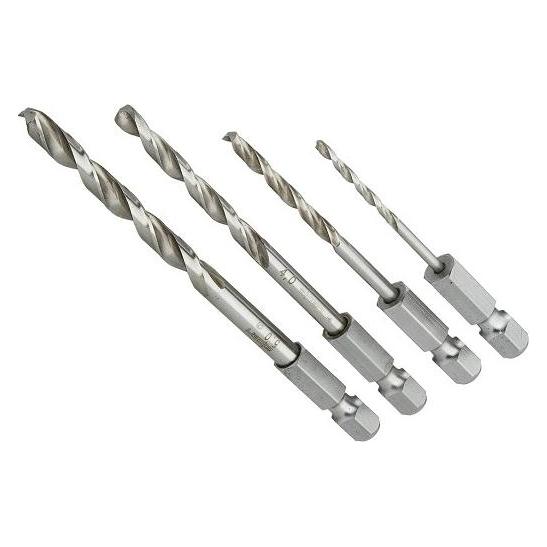 Alpen Metall Spiralbohrer Set HSS Spiralbohrersätze in Kunststoffkassette (2 - 5 mm) (0000110804100)