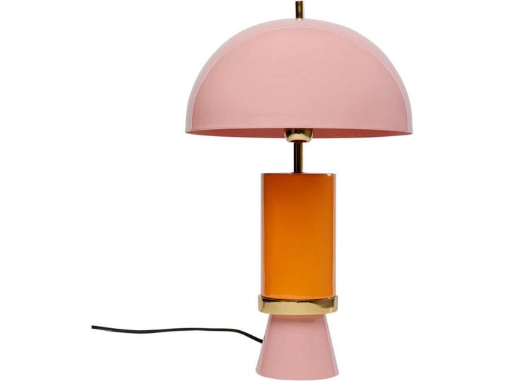 Kare-Design Tischleuchte, Pink, Metall, 30x51x30 cm, Lampen & Leuchten, Innenbeleuchtung, Tischlampen, Tischlampen