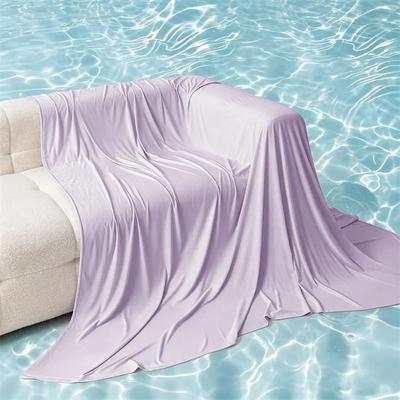 Uplift Picks Ultra Thin Cooling Summer Blanket Soft Breathable Bed Quilt plum 230x230 Cm