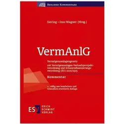VermAnlG, Sachbücher von Marc Ammon, Anna Lucia Izzo-Wagner, Meike Farhan, Lea Maria Siering