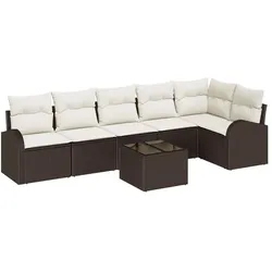 vidaXL, Gartenlounge, Madison (mit Tisch)