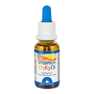 Dr. Jacob's Medical GmbH Dr. Jacob?s Vitamin D3K2 Öl 20 ml 20 ml 11360196