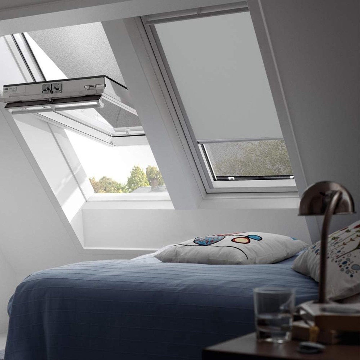 VELUX Verduisteringsgordijn DKL S08 0705S Manual Grey