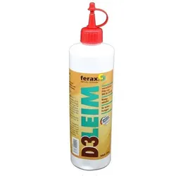 Ferax D3 500g Parkettleim, Weißleim, wasserfester Spezialleim nach DIN EN204 D3