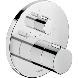 Duravit Thermostatarmaturen Thermostat Unterputz, 1 Verbraucher Chrom Hochglanz 170x94x170 mm - TH42 TH4200016010