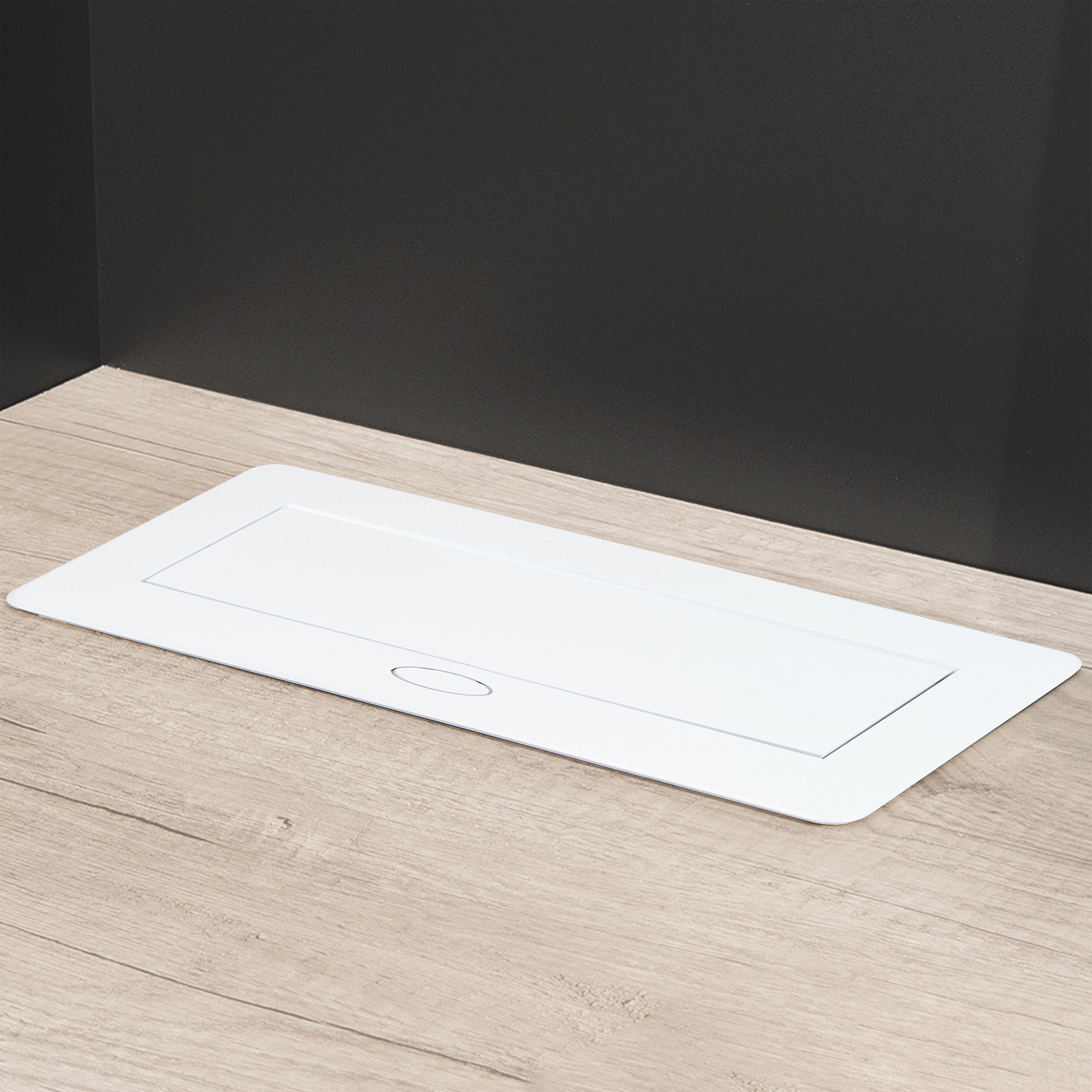 emuca Multipresa Atom 26 Lite per Scrivania Verniciato Bianco Zama e Acciaio e Tecnoplastica ...