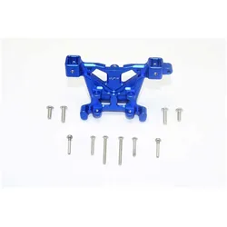 GPM aluminium karosseriebefestigungshalter hinten blau trx 1/10 e-revo