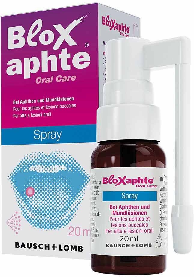 Bloxaphte Oral Care Mundspray bei Aphthen, Verletzungen im Mund