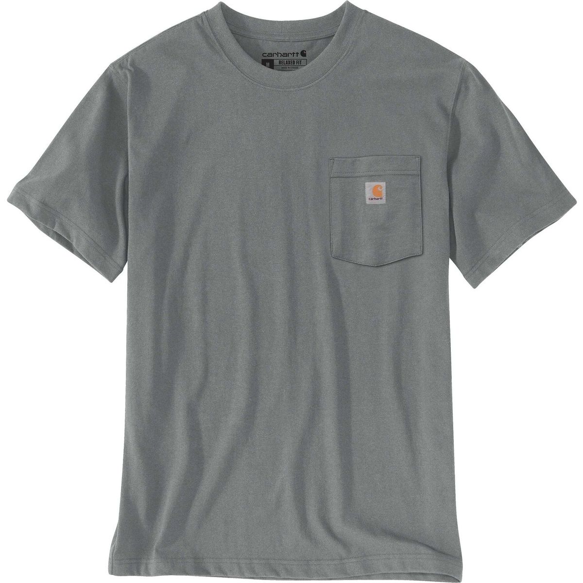 Carhartt Irvine Relaxed 3D Logo T-shirt weathered ash heather (E87) S REG 107319-E87SREG