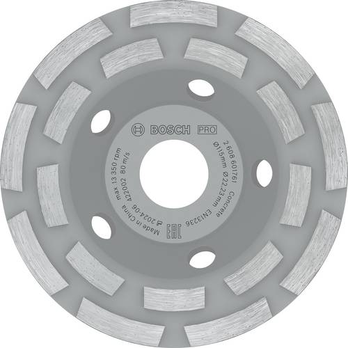 Bosch Accessories 2608601761 Topfscheibe Expert for Concrete mit hoher Lebensdauer 11.5cm 1St.