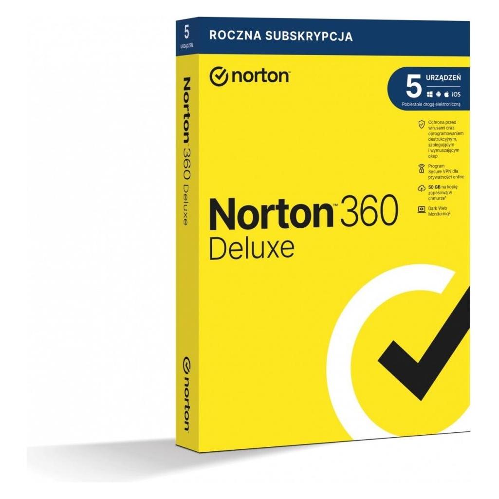 Norton 360 Deluxe 1 year(s) (1 User, 12 Monate) (21408667)