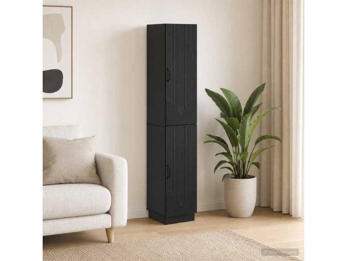 Noir - Ensembles de meuble - Ensemble de Meubles 2 pc Noir Bois d'ingénierie 8270