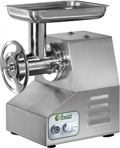 Fimar TC22TS - Tritacarne elettrico - 400 V - 1.5 HP - Gruppo macinazione in INOX - Con inversione di marcia