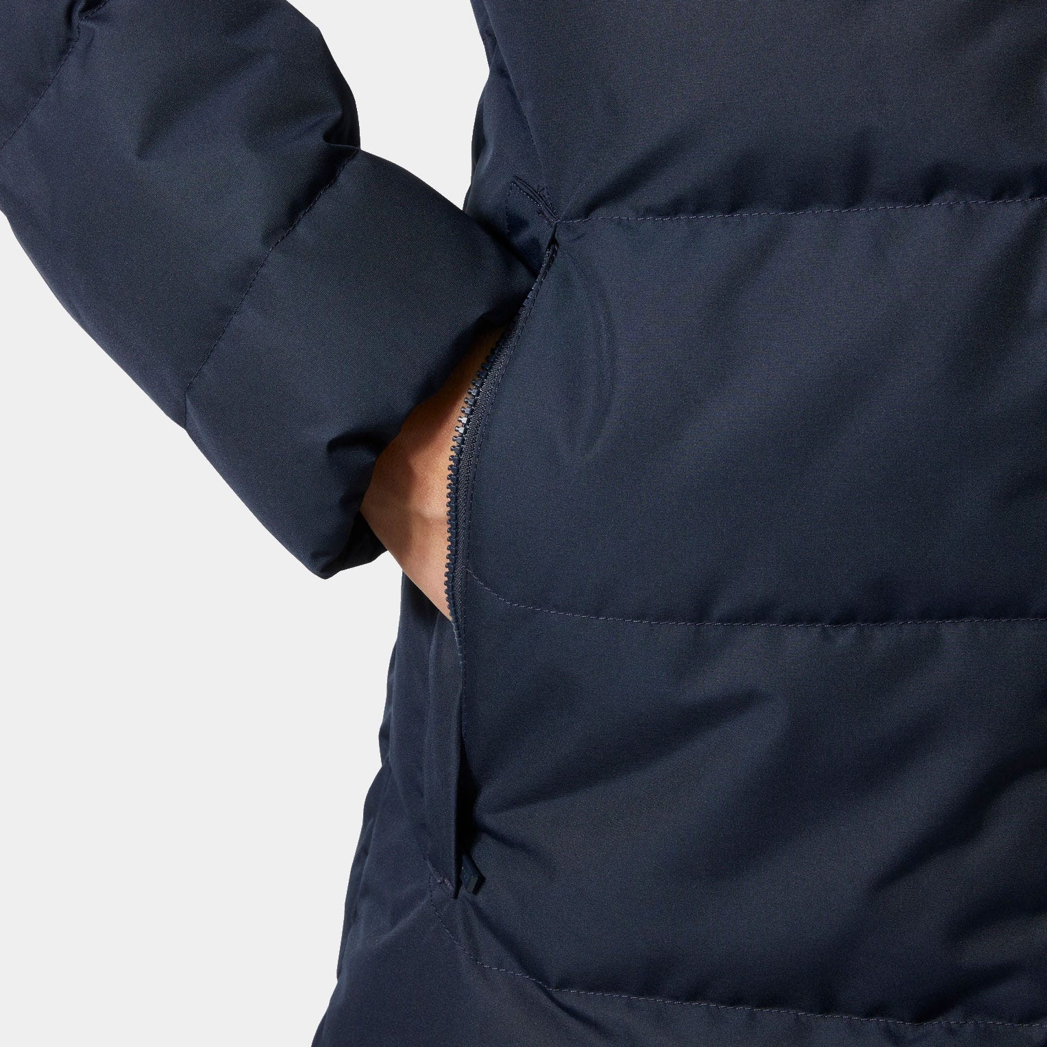 Helly Hansen Women's Aden Down Parka - Blue - M