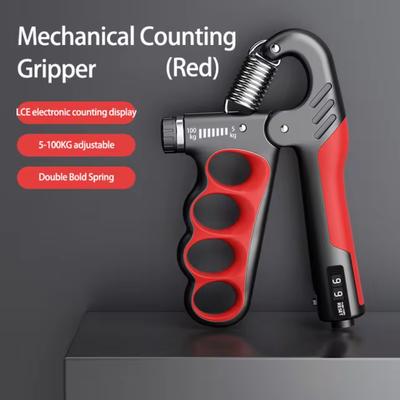 Healfit Counter Grip Strength Gym Wrist Expander Hand Strengthener Adjustable Muscle Recovery Tool For Fitness Hand Strength Exercise mechanical Red