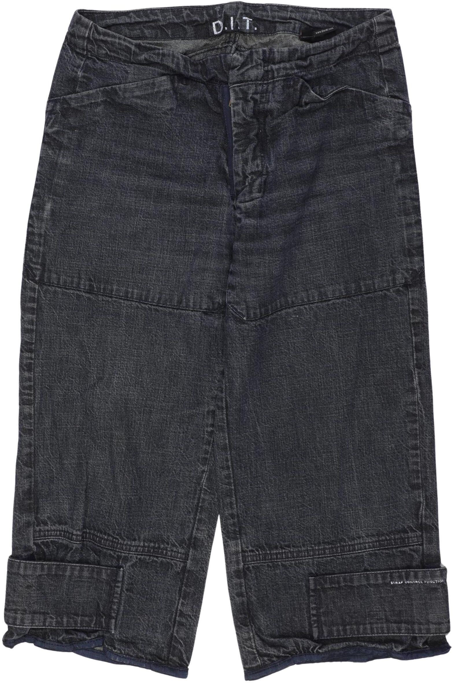 Diesel Damen Shorts, Blau, Gr. W28, Baumwolle - Second Hand